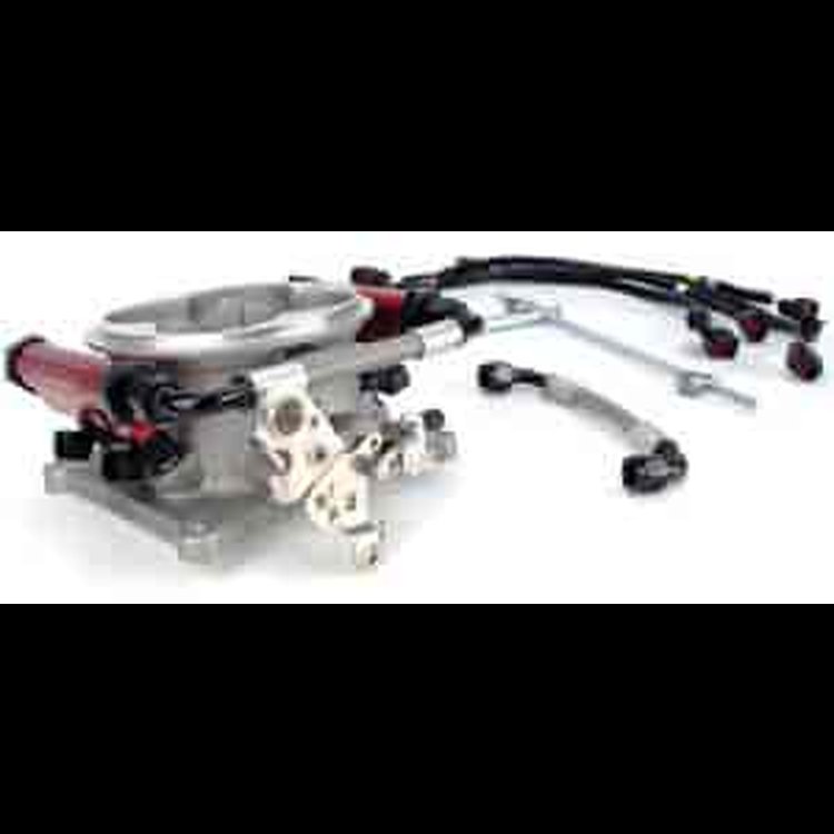 EZ EFI Dual Quad Upgrade Kit Includes Second Throttle Body, Injectors & Linkage Kit