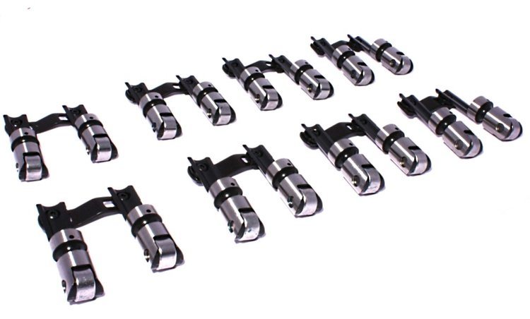Endure-X Solid/Mechanical Roller Lifter Set 300" taller body for late model Bowtie/most alum Blocks