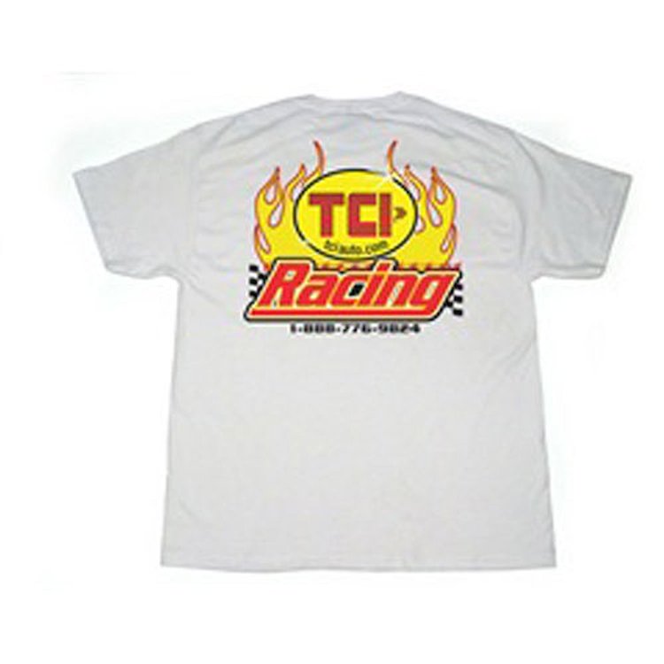 T-SHIRT TCI XXX-LARGE BLACK RACING