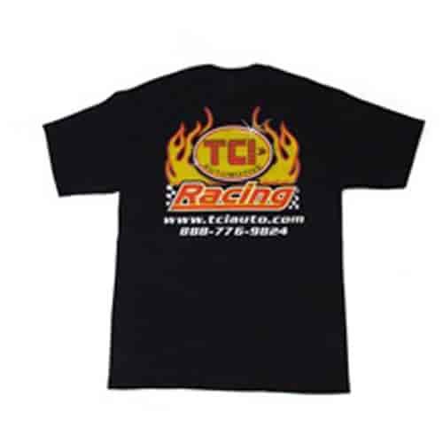 T-SHIRT TCI XXX-LARGE WHITE RACING