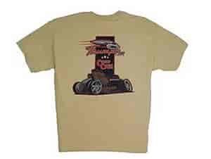 T-SHIRT THUMPR ROD TAN MEDIUM