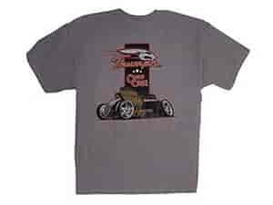 T-SHIRT THUMPR ROD CHARCOAL SMALL