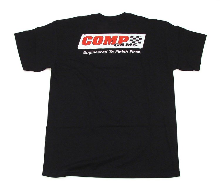 COMP Cams T-Shirt Small Logo on the left front chest