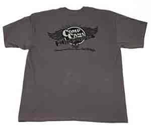 T-SHIRT XLARGE GRAY COMP WINGS YOUTH