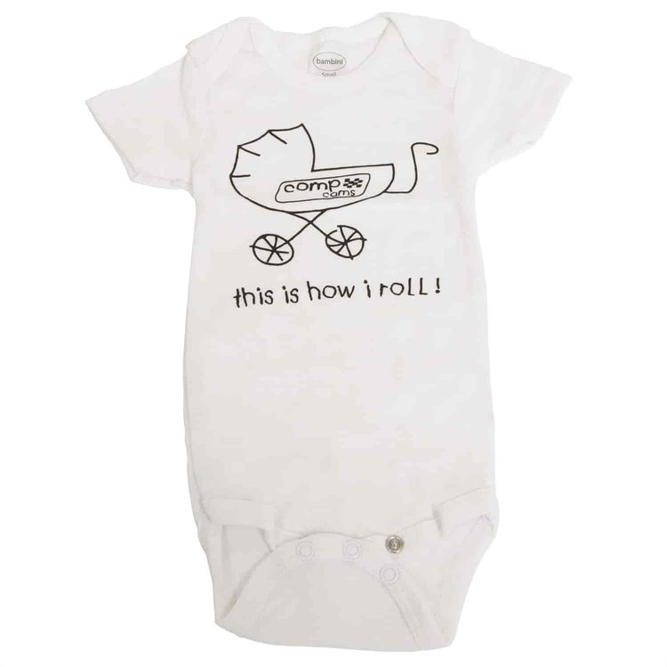 ONESIE COMP CAMS 12 MO