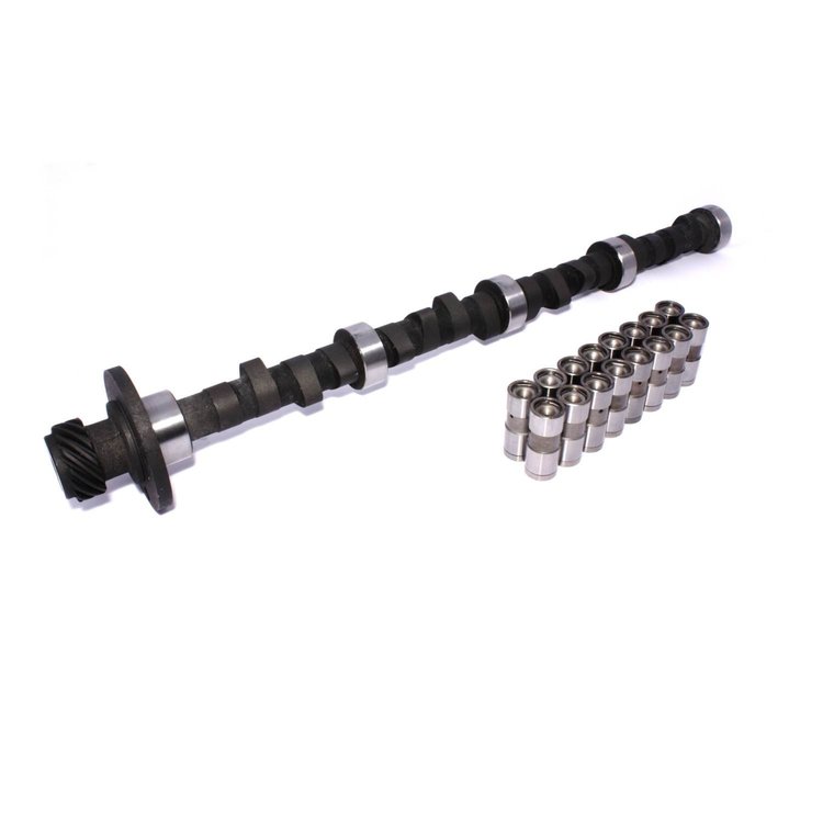 High Energy 252H Hydraulic Flat Tappet Camshaft & Lifter Kit Lift .465"/.465" Duration 252°/252° RPM Range 800-4800
