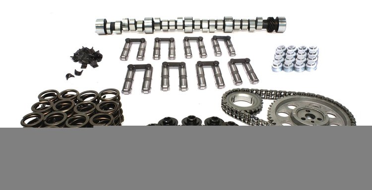 XFI Hydraulic Roller Camshaft Complete Kit Small Block Chevy 262-400ci 1955-98 Lift: .550"/.546" With 1.6 Rockers