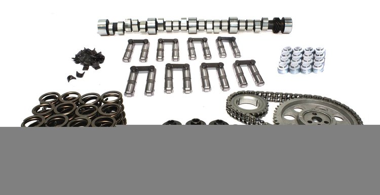 XFI Hydraulic Roller Camshaft Complete Kit Small Block Chevy 262-400ci 1955-98 Lift: .584"/.579" With 1.6 Rockers
