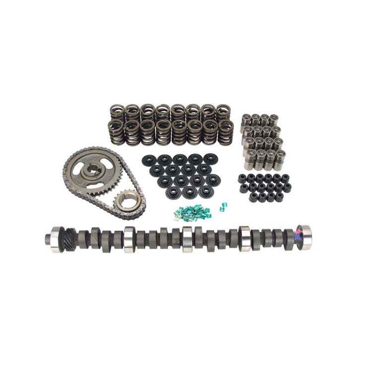 High Energy 240H Hydraulic Flat Tappet Camshaft Complete Kit Lift: .416" /.416" Duration: 240°/248° RPM Range: 800-4500