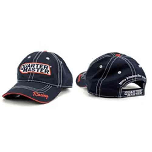 Quarter Master Racing Hat Quarter Master Logo On Front