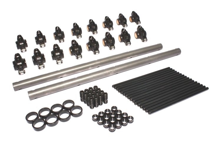 Ultra Pro Magnum Shaft Mount Rocker Arms & Pushrod Kit Chrysler V8 273-360 (w/ Hydraulic Lifters)