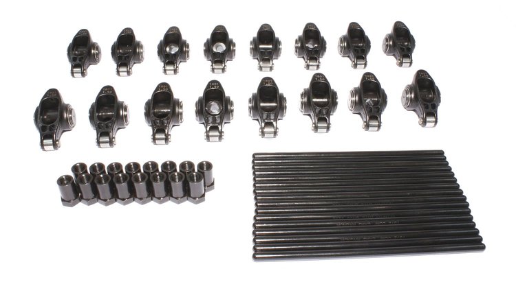 Ultra Pro Magnum XD Rocker & Pushrods Kit Small Block Chevy 265-400