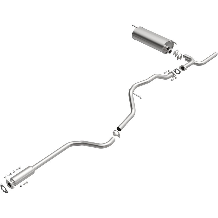 106-0025 Direct-Fit Exhaust Kit for 1997-2005 GM Classic, Malibu, Cutlass