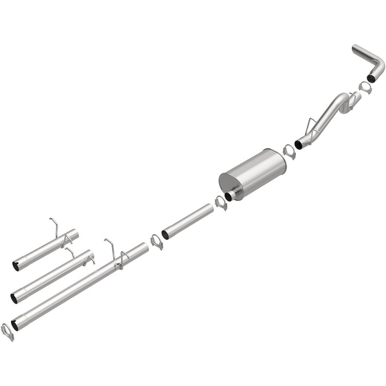 106-0028 Direct-Fit Exhaust Kit for 1998-2002 Dodge Ram 1500, 3500