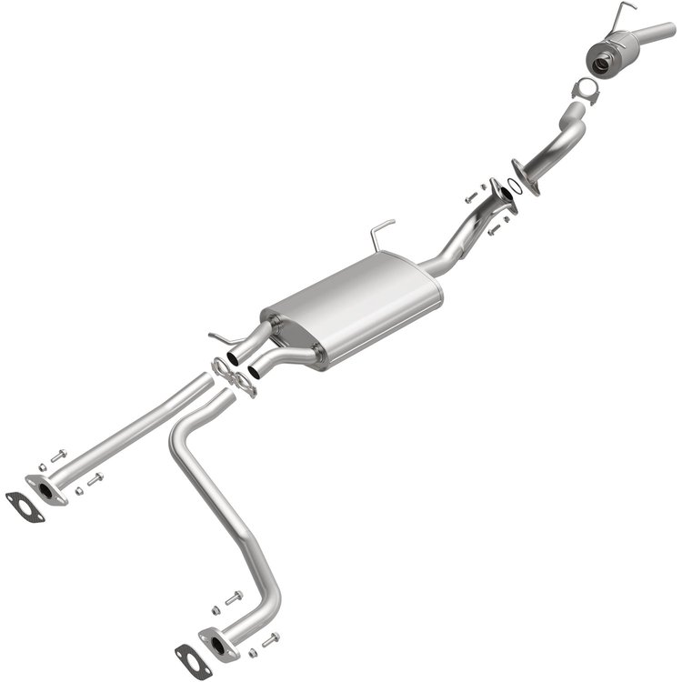 106-0120 Direct-Fit Exhaust Kit for 2001-2004 Infiniti QX4, Nissan Pathfinder 3.5L