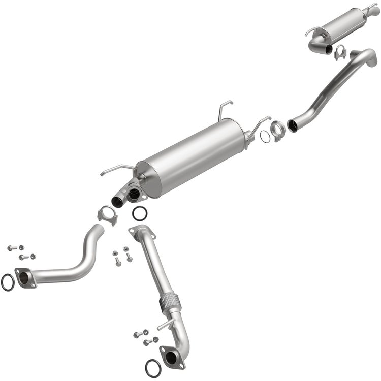 106-0176 Direct-Fit Exhaust Kit for 1998-2007 LX470 Land Cruiser 4.7L