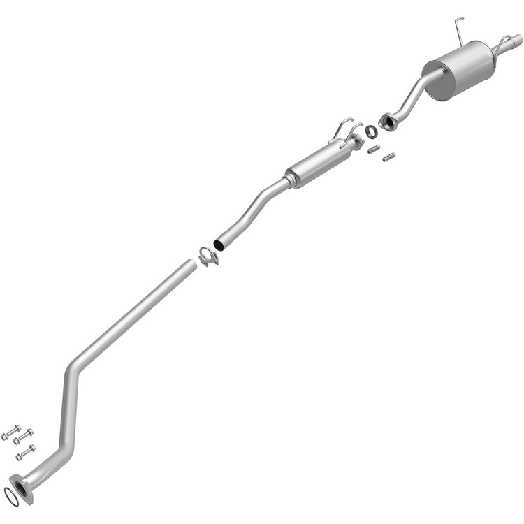 106-0312 Direct-Fit Exhaust Kit for 2001-2005 Honda Civic 1.7L
