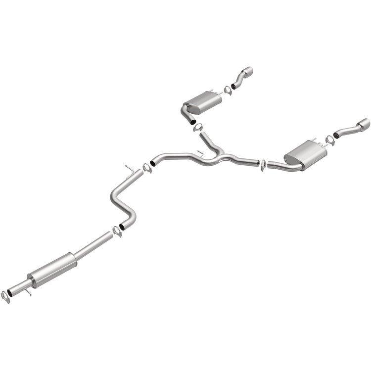 Direct-Fit Exhaust Kit, 2012-2016 Chevy Impala 3.6L