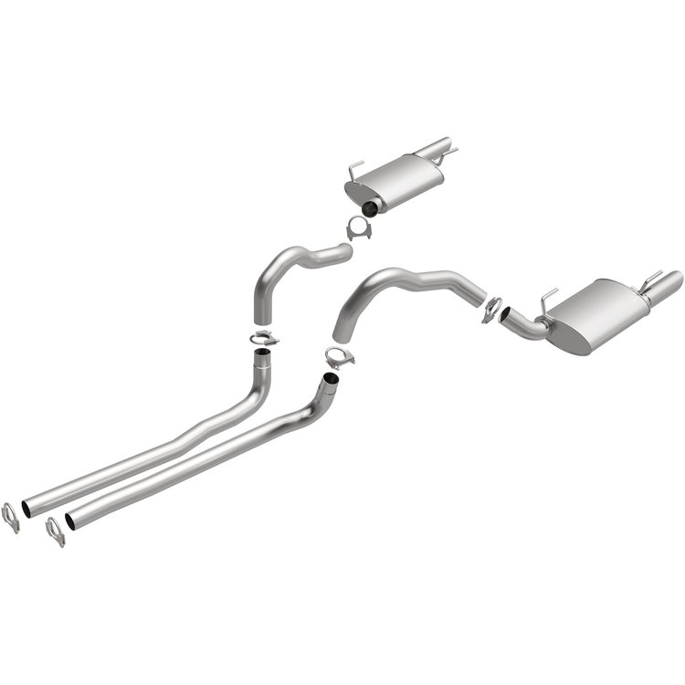 106-0466 Direct-Fit Exhaust Kit for 2005-2010 Ford Mustang 4.6L