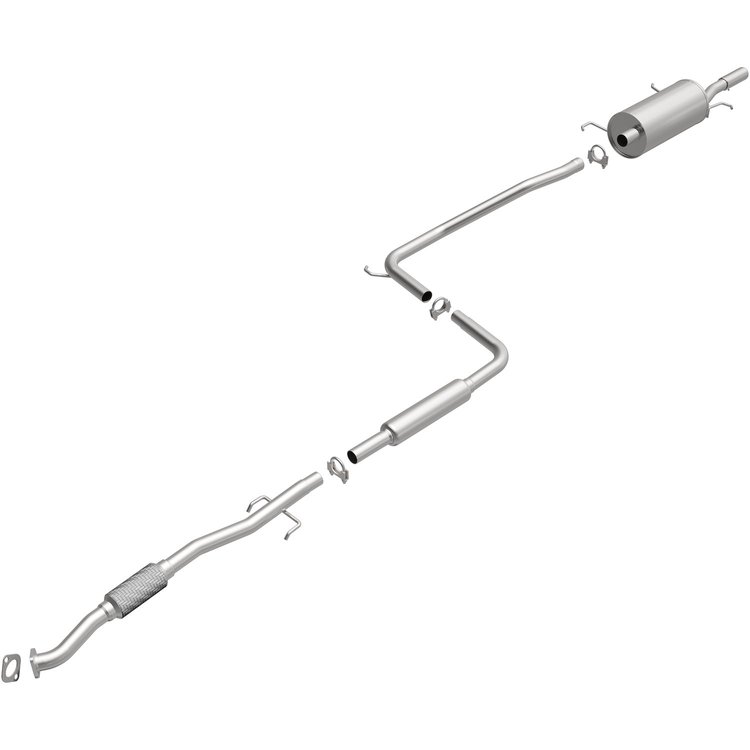 106-0468 Direct-Fit Exhaust Kit for 1997-2002 Ford Escort, Mercury Tracer 2.0L
