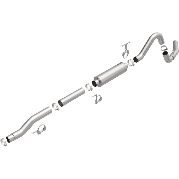 106-0480 Direct-Fit Replacement Exhaust System for 1999-2007 Ford