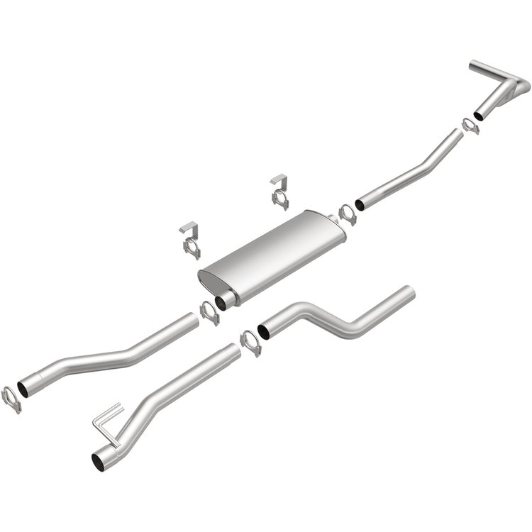 106-0491 Direct-Fit Exhaust Kit for 1988-1993 Chevy C2500, K2500