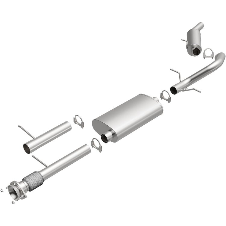 106-0519 Direct-Fit Exhaust Kit for 2007-2010 GM Escalade, Yukon, Tahoe 6.2L