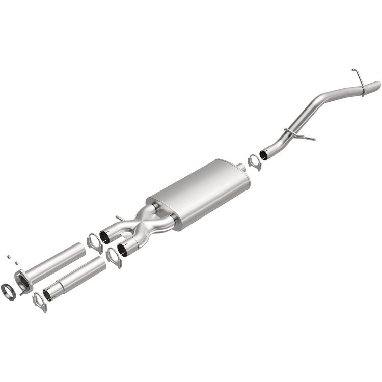 106-0538 Direct-Fit Exhaust Kit for 2003-2006 Hummer H2 6.0L