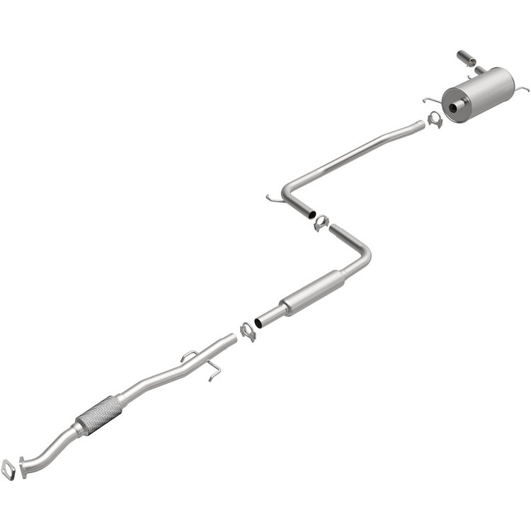 106-0581 Direct-Fit Exhaust Kit for 1997-1999 Ford Escort, Mercury Tracer 2.0L