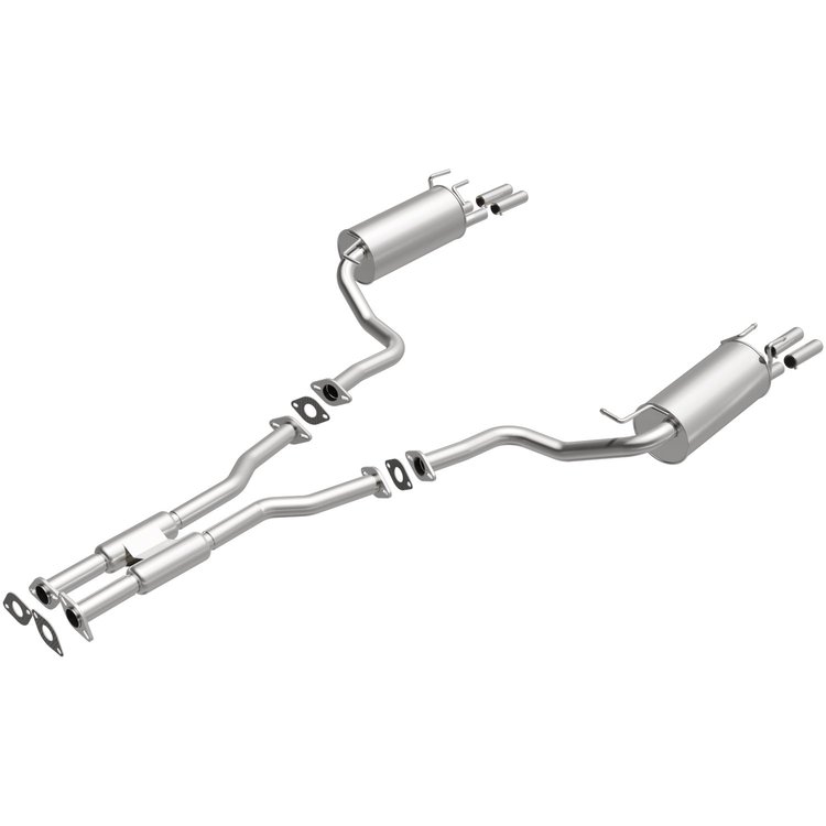 Direct-Fit Exhaust Kit, 1990-1996 Nissan 300ZX 3.0L
