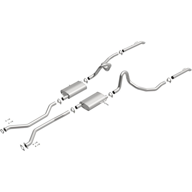 Direct-Fit Exhaust Kit, 2003-2011 Ford Crown Victoria, Mercury Grand Marquis 4.6L
