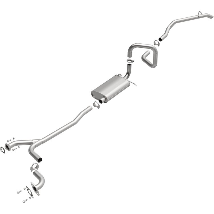 106-0637 Direct-Fit Exhaust Kit for 1998-2002 Ford Crown Vic, Lincoln Town Car, Mercury Grand Marquis 4.6L