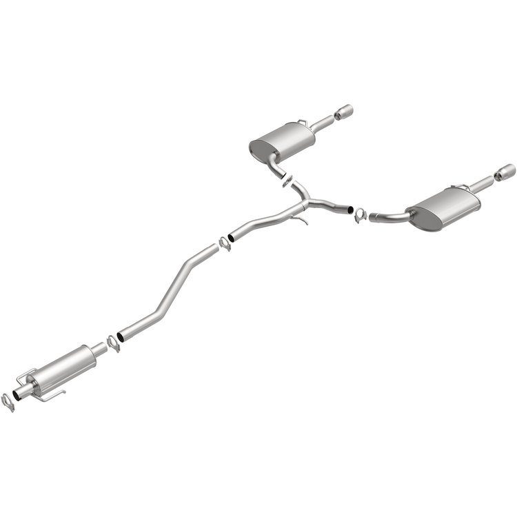 106-0642 Direct-Fit Exhaust Kit for 2006-2012 Ford Fusion, Mecury Milan MKZ