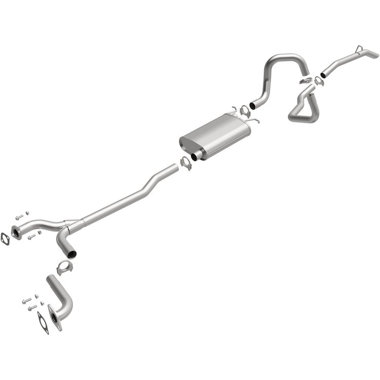 106-0690 Direct-Fit Exhaust Kit for 1990-1997 Ford Crown Victoria LTD Town Car