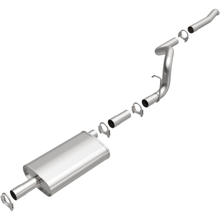 106-0721 Direct-Fit Replacement Exhaust System for 1987-1995 Jeep