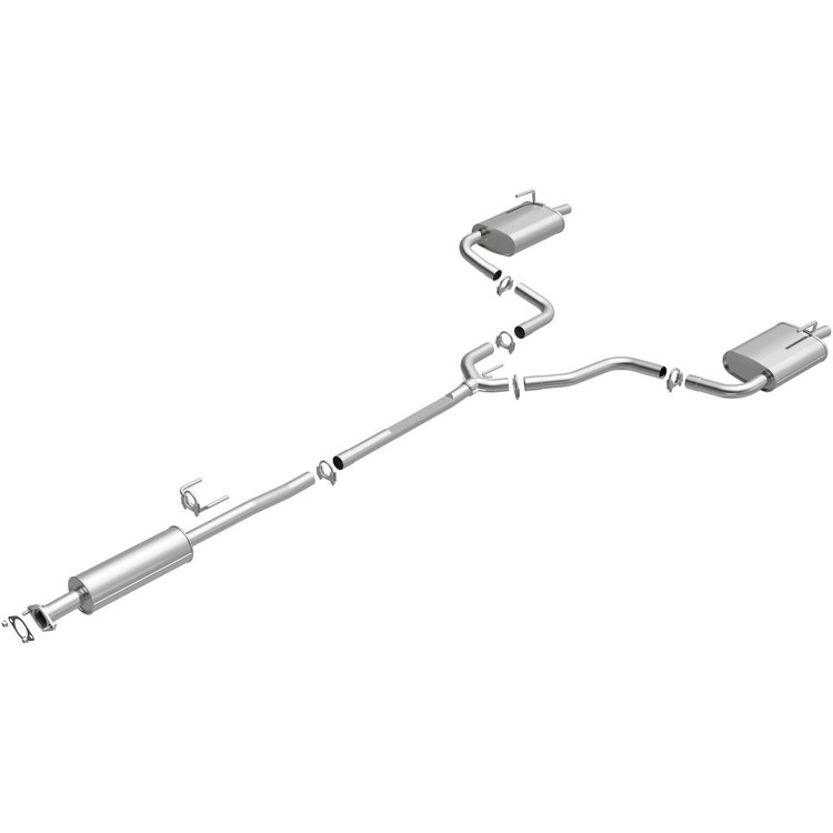 106-0733 Direct-Fit Replacement Exhaust System for 2007-2018 Nissan Altima