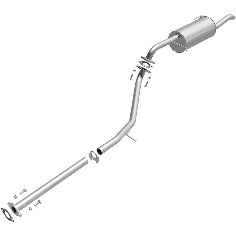 106-0741 Direct-Fit Replacement Exhaust System for 2006-2011 Kia Rio A
