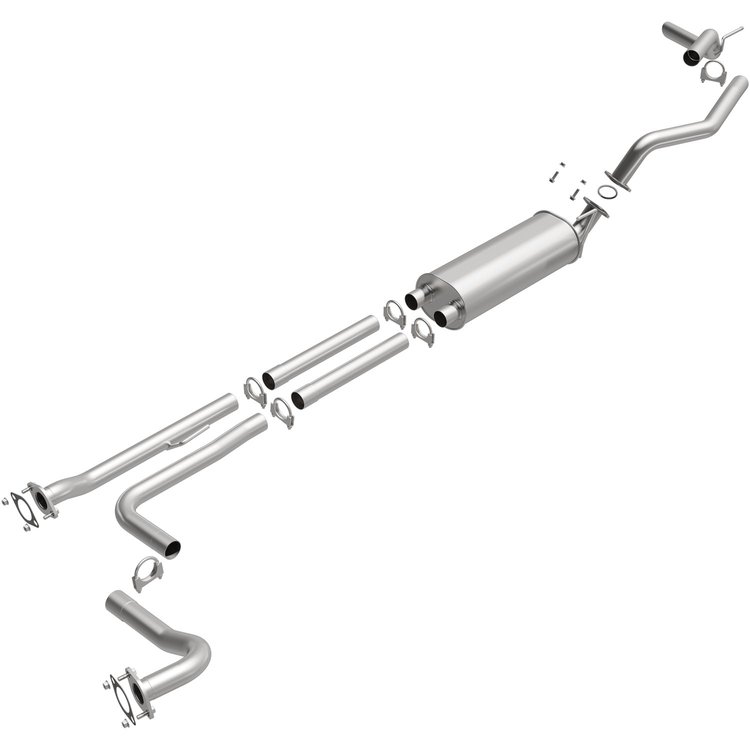 106-0742 Direct-Fit Replacement Exhaust System for 2004-2006 Nissan