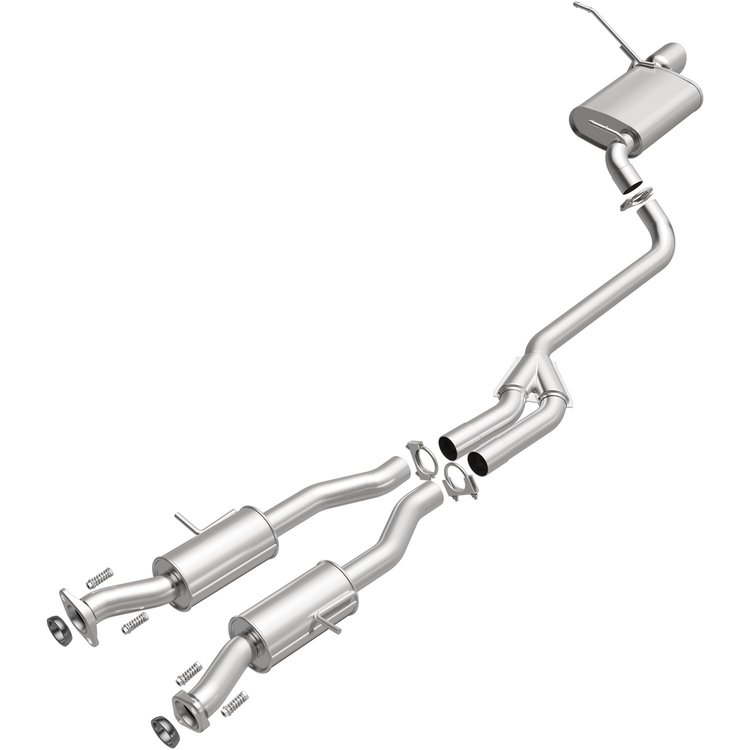 106-0750 Direct-Fit Replacement Exhaust System for 2011-2022 Jeep