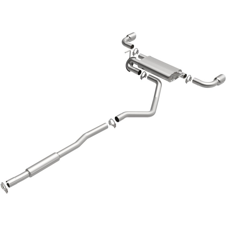 106-0767 Direct-Fit Replacement Exhaust System for 2014-2022 Jeep Cherokee 3.2L