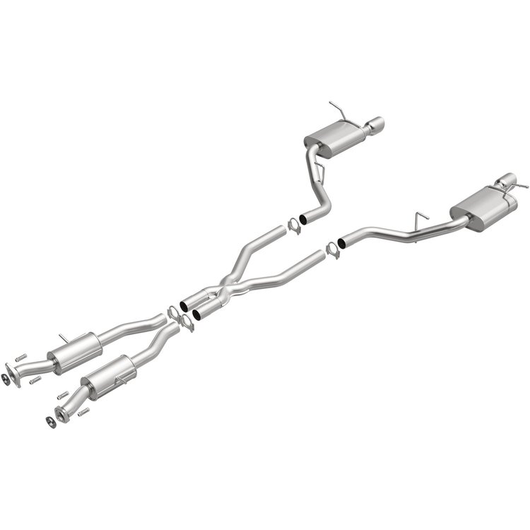 106-0768 Direct-Fit Replacement Exhaust System for 2011-2023 Dodge Durango