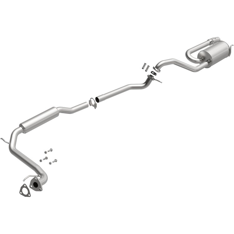 106-0804 Direct-Fit Replacement Exhaust System for 2009-2013 Honda Fit 1.5L