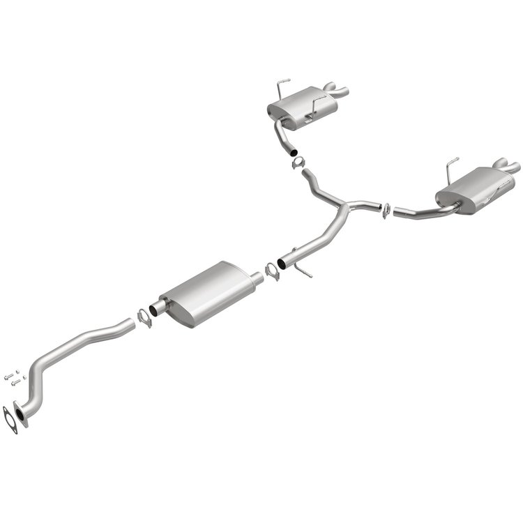 106-0806 Direct-Fit Replacement Exhaust System for 2009-2012 GMC Acadia 3.6L