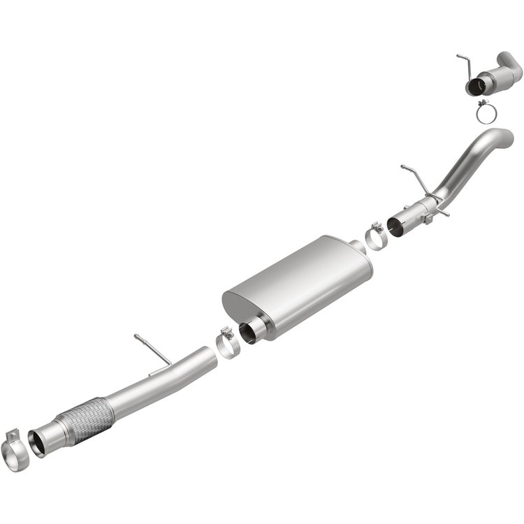 106-0838 Direct-Fit Replacement Exhaust System for 2015-2020 Cadillac Escalade