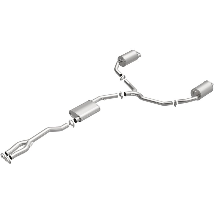 106-0842 Direct-Fit Replacement Exhaust System for Dodge Models