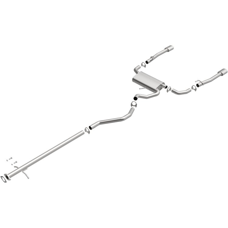 106-0850 Direct-Fit Replacement Exhaust System for 2013-2016 Dodge Dart