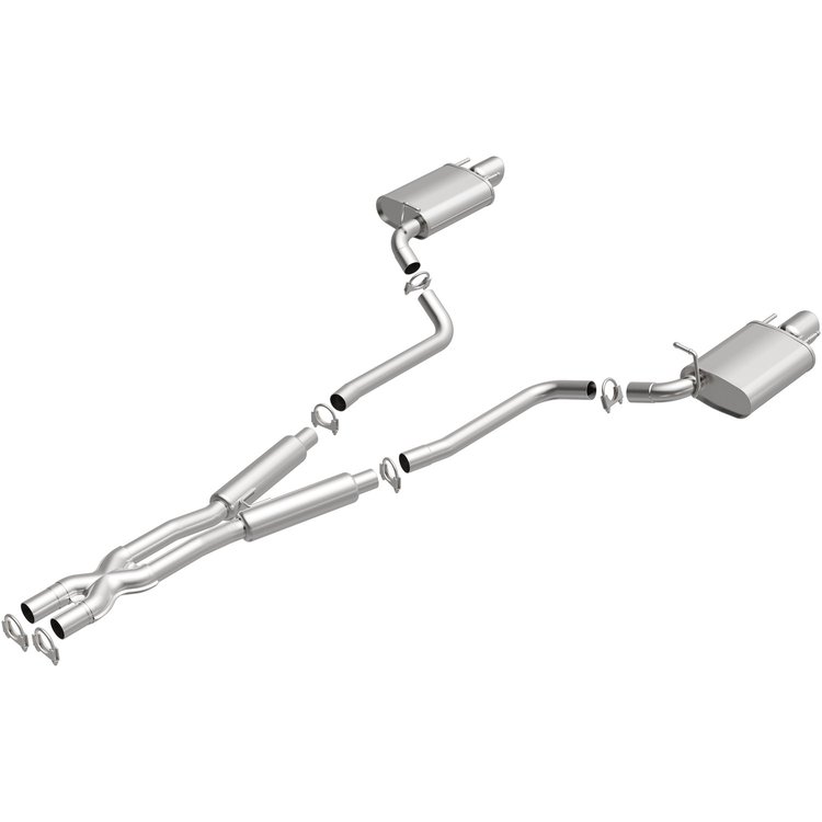 106-0863 Direct-Fit Replacement Exhaust System for 2010-2014 Cadillac CTS