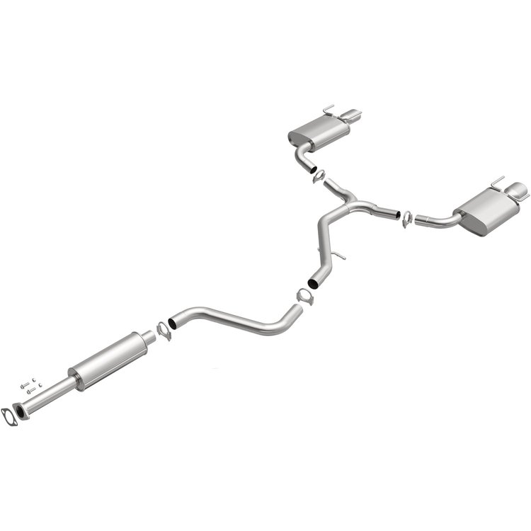106-0889 Direct-Fit Replacement Exhaust System for 2011-2017 Buick Regal 2.0L