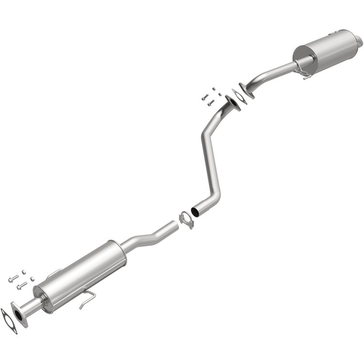 106-0893 Direct-Fit Replacement Exhaust System for 2010-2013 Kia Forte
