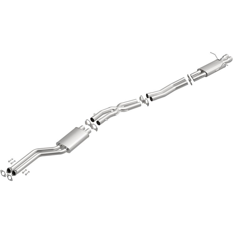 106-0909 Direct-Fit Replacement Exhaust System for 2001-2006 BMW